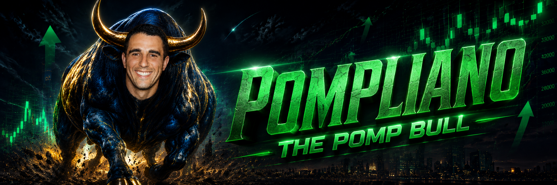 The Pomp Bull — Pompliano banner